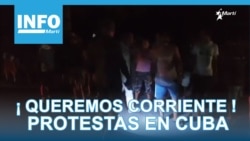 Info Martí | ¡Queremos corriente!, protestan en Cuba
